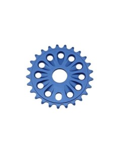 Alloy Chainring 6061-T6 1/2 X 1/8 25t Blue.
